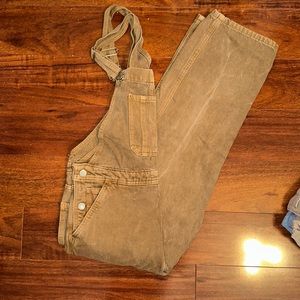 Lucky brand relaxed overalls